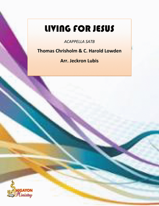 Book cover for Living For Jesus