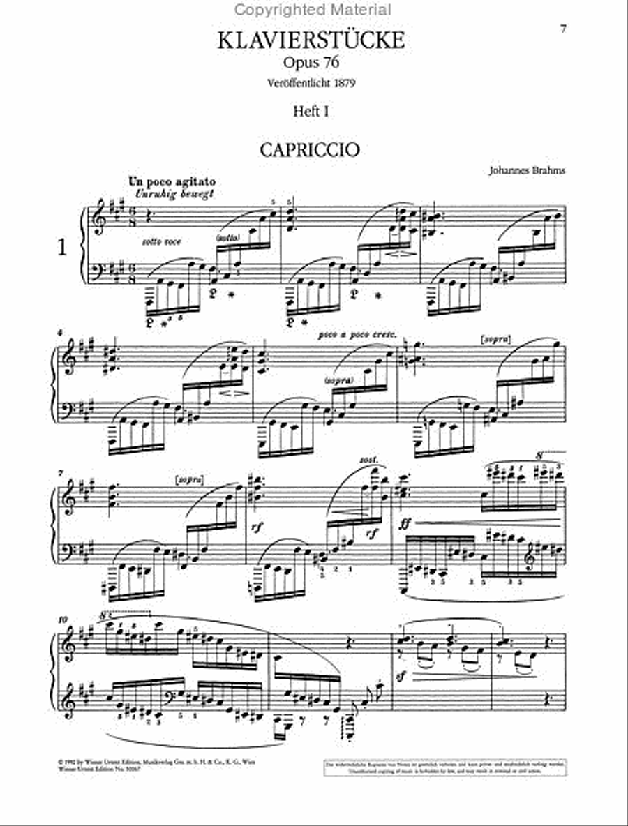 Piano Pieces Op. 76 Chamber Music scores gallery preview page 2