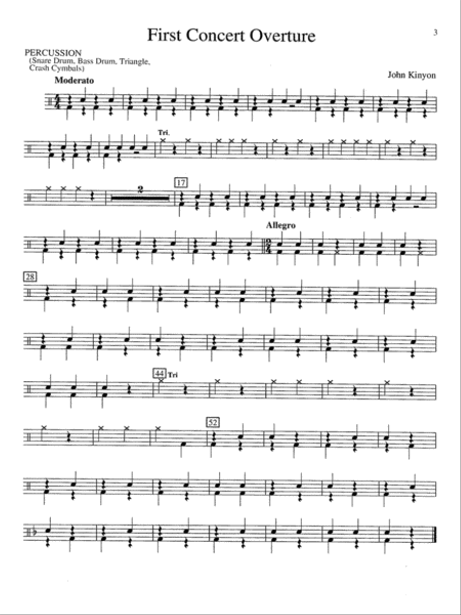 Yamaha Performance Folio Concert Band Methods scores gallery preview page 4