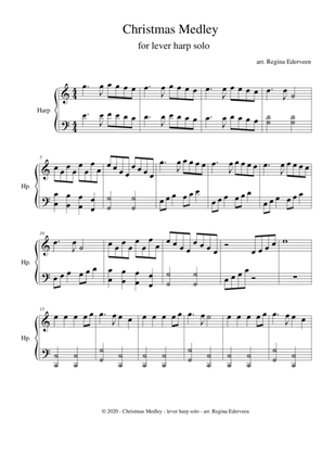 Christmas Medley - lever harp solo