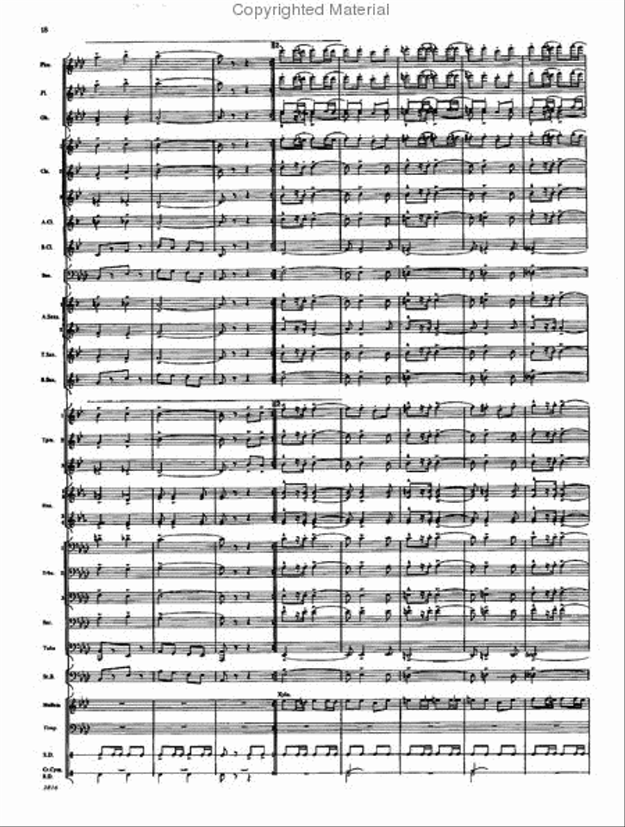 Proud Spirit Proud Spirit Concert Band scores gallery preview page 17