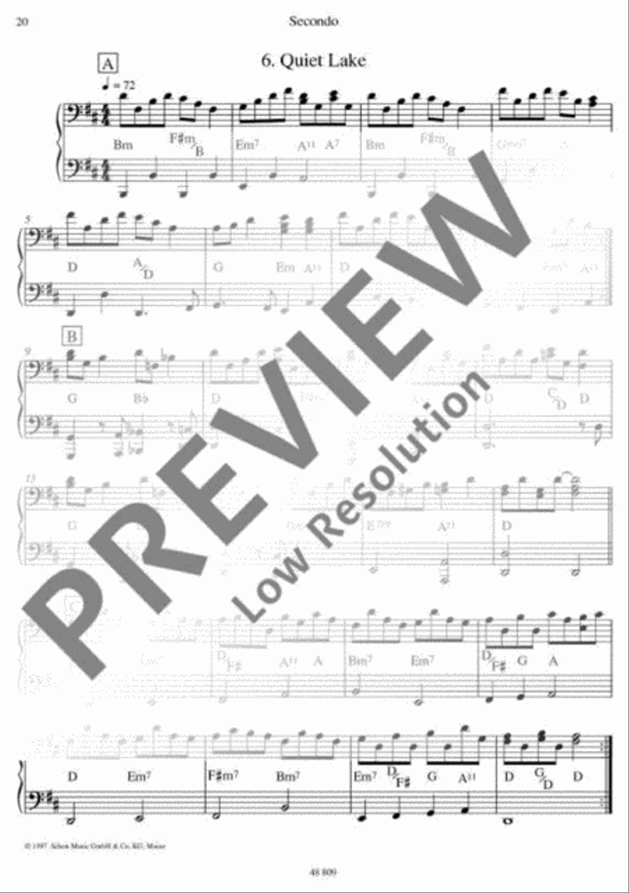 Just for Fun Piano Duet scores gallery preview page 21