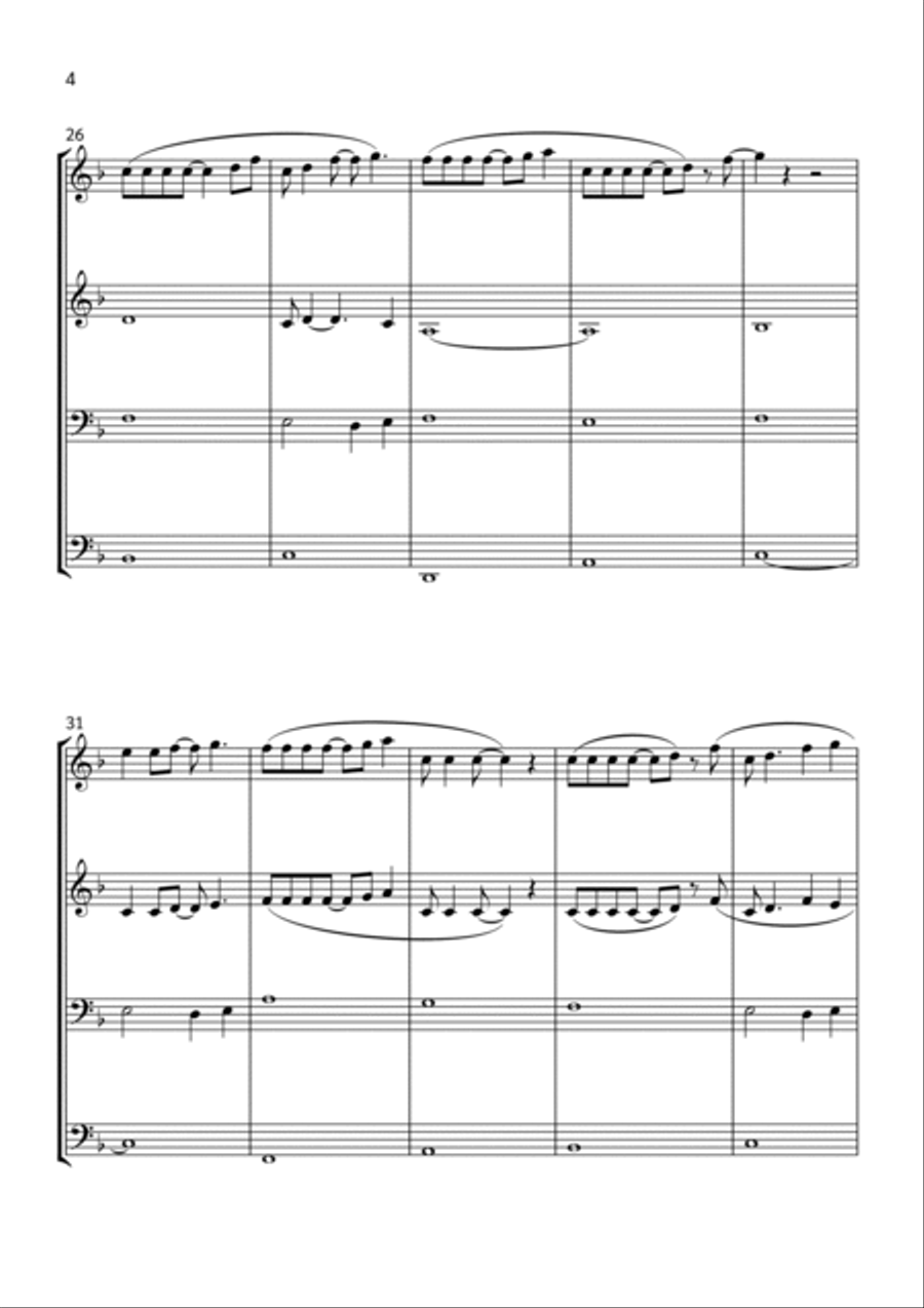 Part Of Your World (reprise) Trombone scores gallery preview page 4