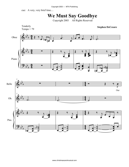 A Christmas Carol: the musical (Piano/Vocal Score) - part 2