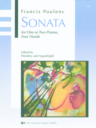 Book cover for Sonata (By Poulenc)