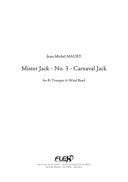 Mister Jack - No. 3 - Carnaval Jack image number null