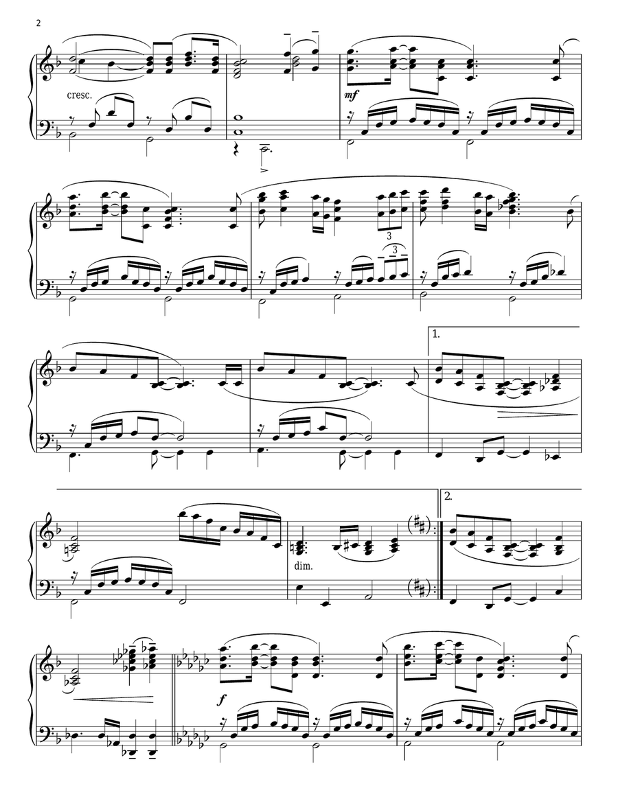 Someone Like You Someone Like You Piano Solo scores gallery preview page 2