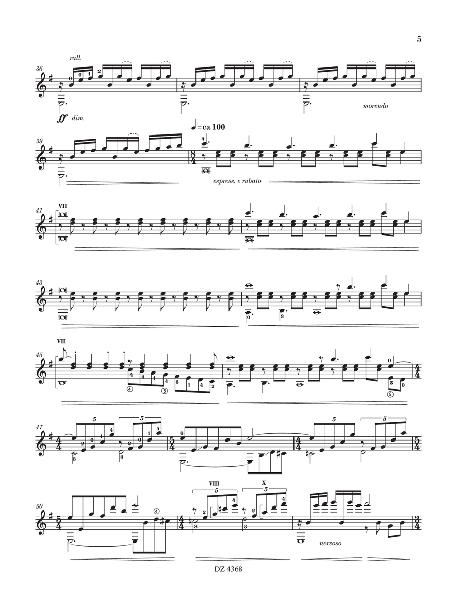 Der Heiler Classical Guitar scores gallery preview page 6