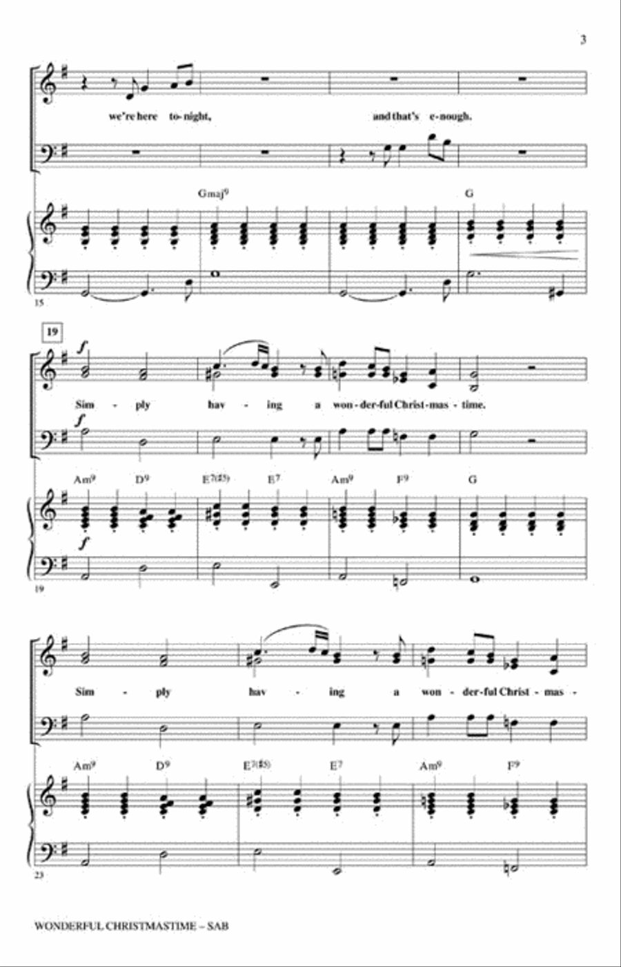 <br>Sheet music extract