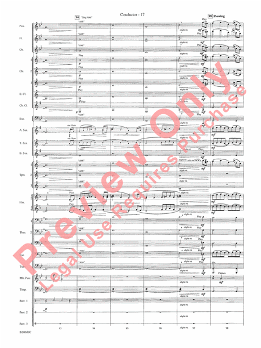 Ireland: Of Legend and Lore Concert Band scores gallery preview page 22