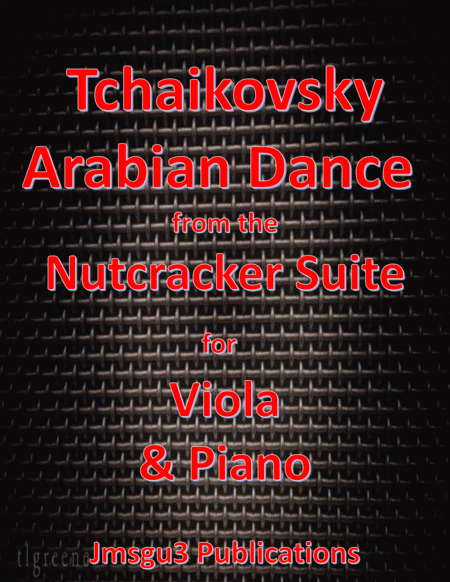 Tchaikovsky: Arabian Dance from Nutcracker Suite for Viola & Piano image number null