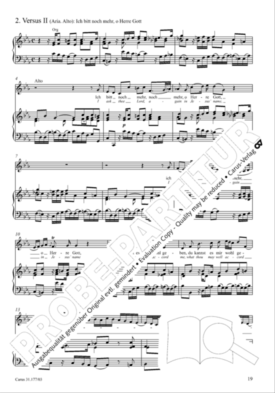 I cry to thee, Lord Jesus Christ (Ich ruf zu dir, Herr Jesu Christ) 4-Part scores gallery preview page 20