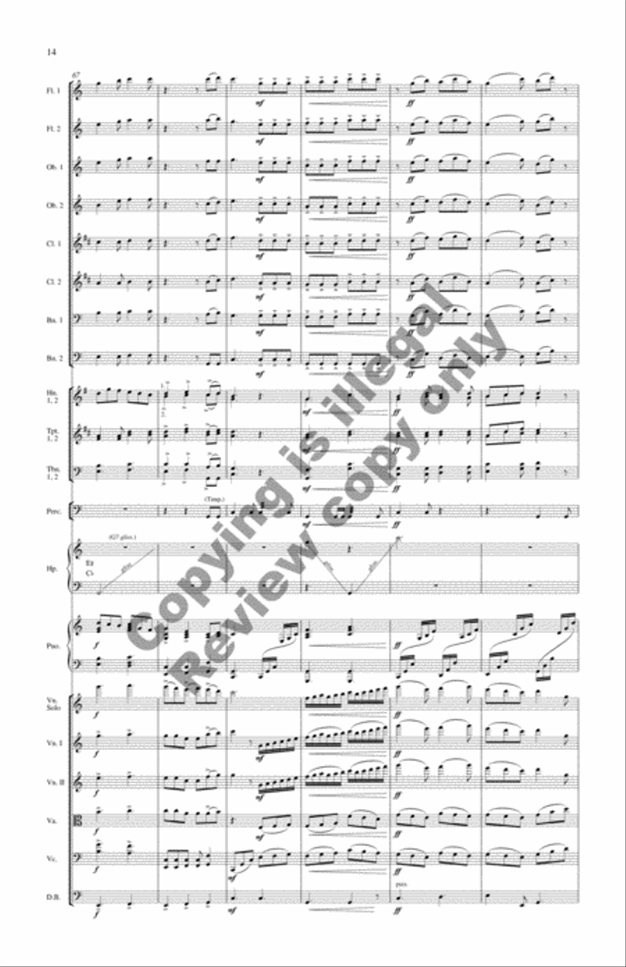 The Sussex Carol The Sussex Carol Orchestra scores gallery preview page 10