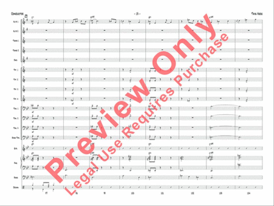 This Here (Dis Here) Jazz Ensemble scores gallery preview page 14
