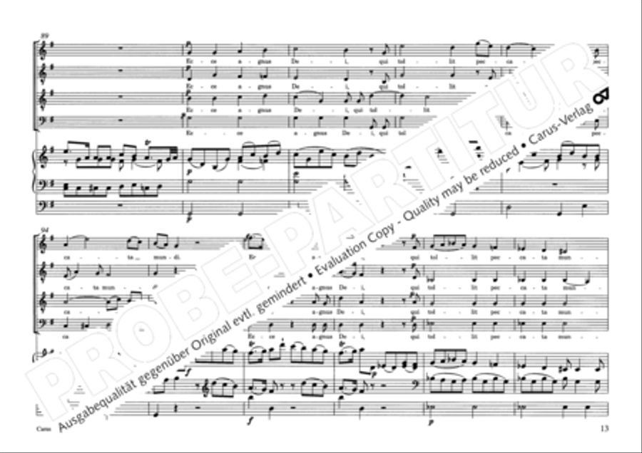 Inter natos mulierum 4-Part scores gallery preview page 14