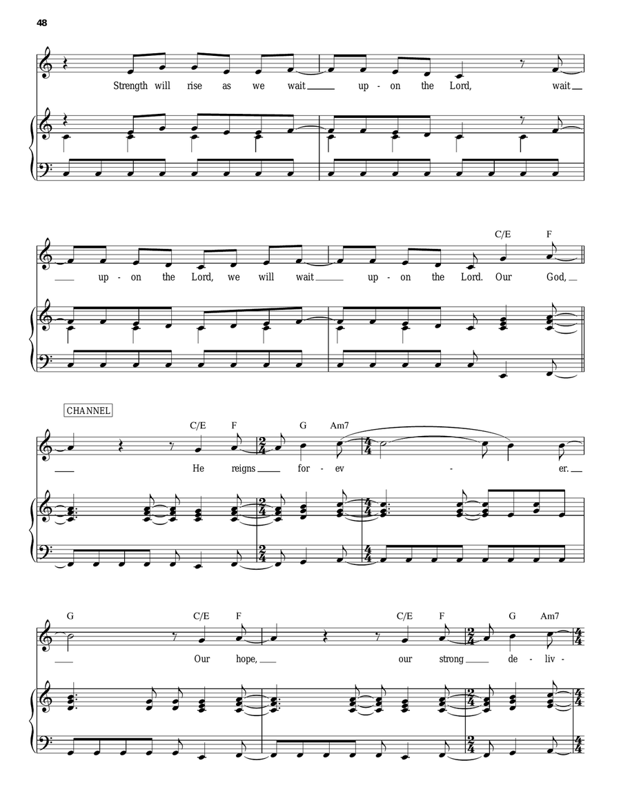 Everlasting God Guitar scores gallery preview page 2