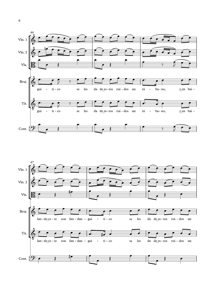 Tempestad Grande Amigo - Vendado es amor, no es ciego Small Ensemble scores gallery preview page 6