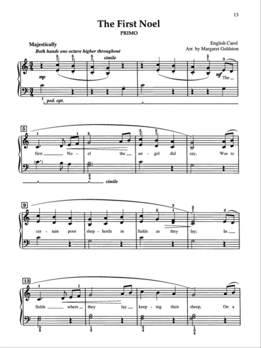 Duets for Christmas Lovers, Book 3 Small Ensemble scores gallery preview page 3