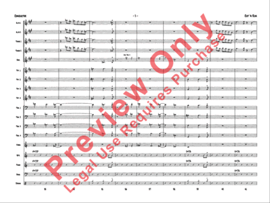 Cut 'n Run Jazz Ensemble scores gallery preview page 8