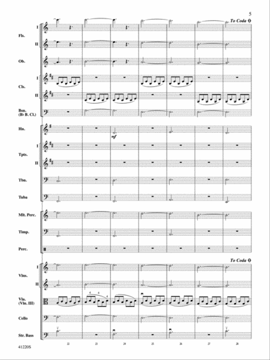Downton Abbey – The Suite: Score Full Orchestra scores gallery preview page 5