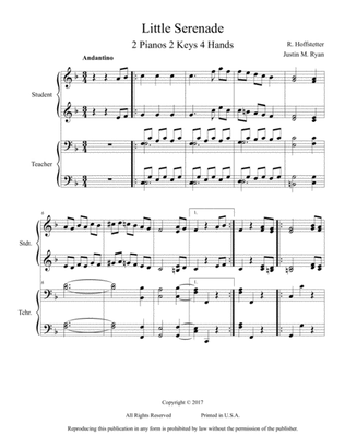 String Quartet No. 5 in F Major 2nd Movement "Little Serenade"
