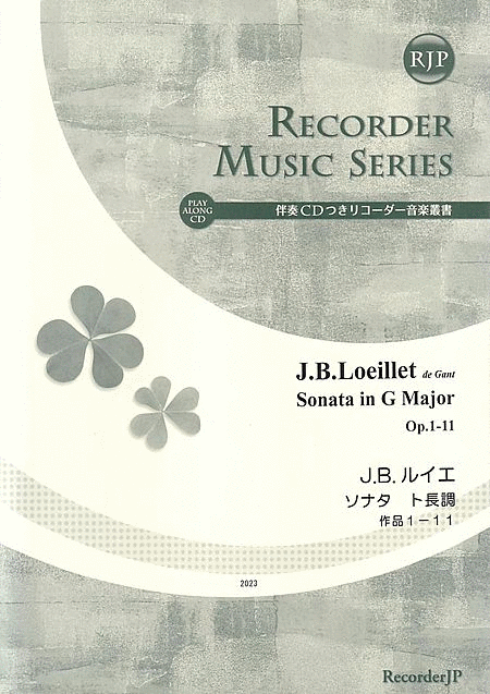 Jean Baptiste Loeillet de Gant: Sonata in G Major, Op. 1-11
