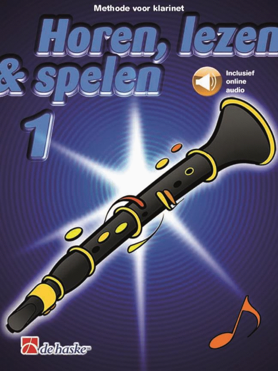 Horen, lezen & spelen 1 klarinet Clarinet scores gallery preview page 1