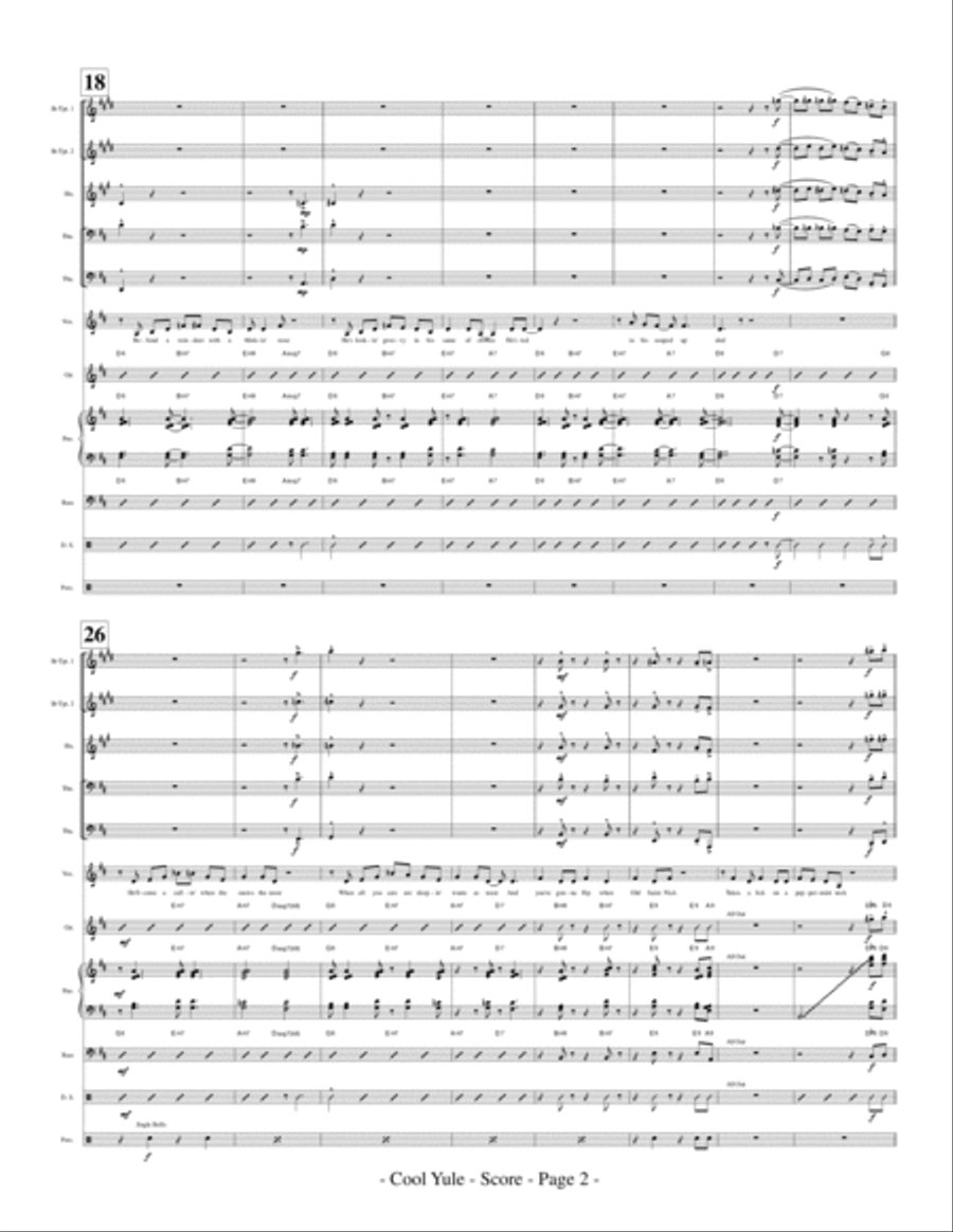 Cool Yule Large Ensemble scores gallery preview page 4