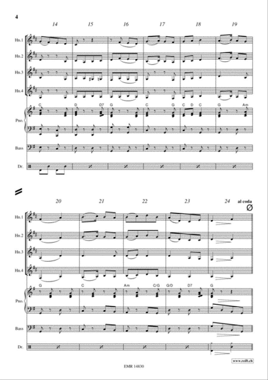 Yankee Doodle Horn scores gallery preview page 4