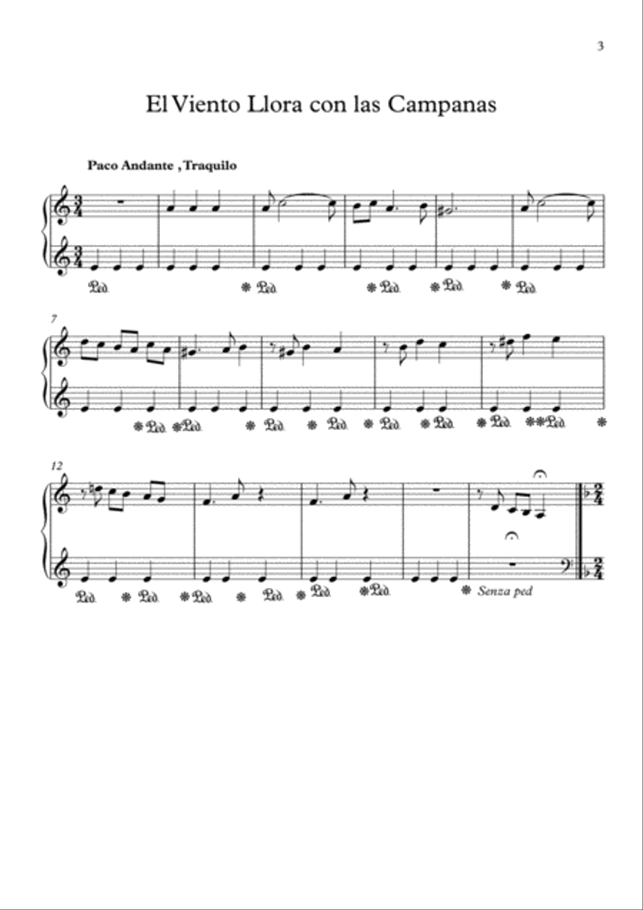 Suite para los Jóvenes Suite para los Jóvenes Easy Piano scores gallery preview page 3