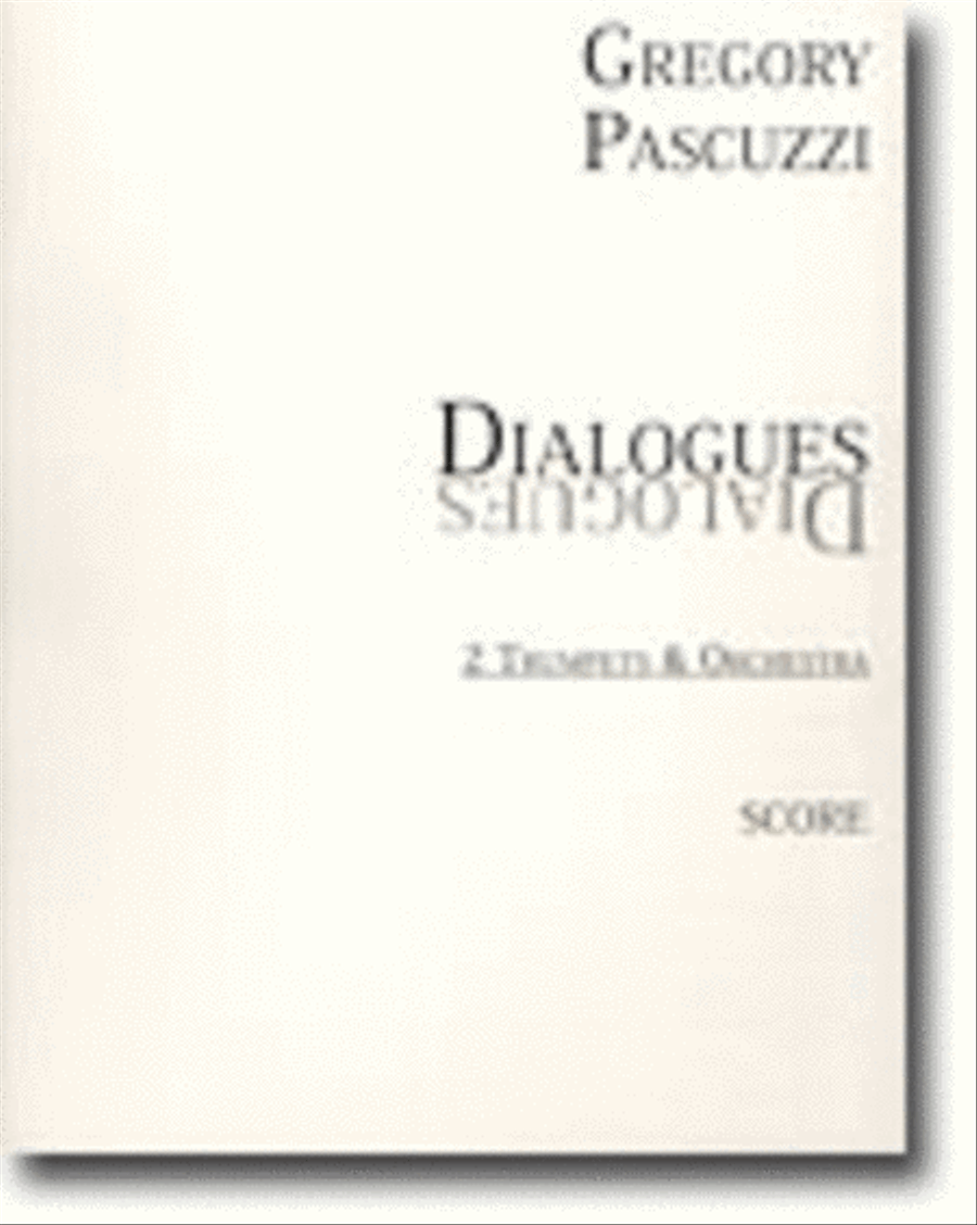 Dialogues Orchestra scores gallery preview page 1