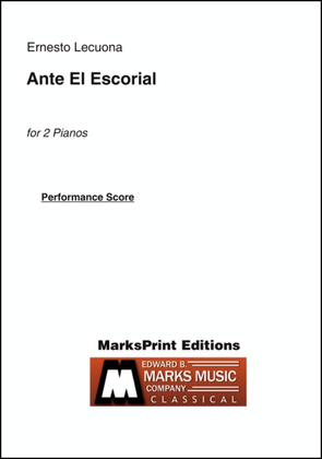 Book cover for Ante El Escorial