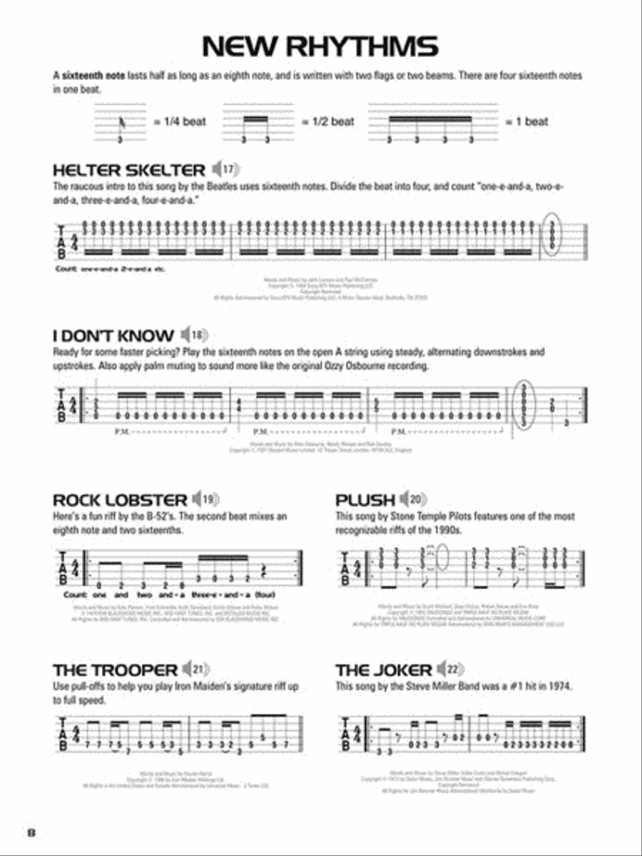 Hal Leonard Guitar Tab Method – Book 2 Guitar Tablature scores gallery preview page 4