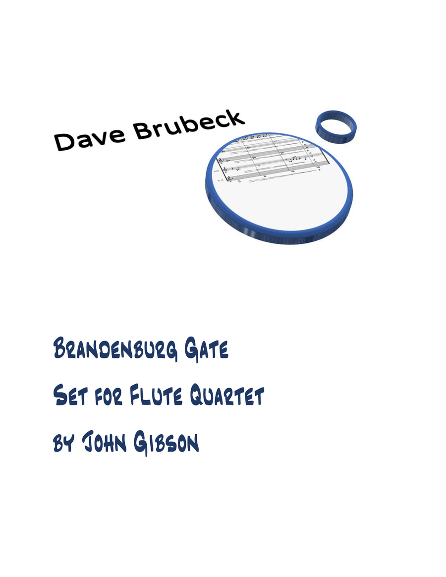 Brandenburg Gate Woodwind Quartet scores gallery preview page 1