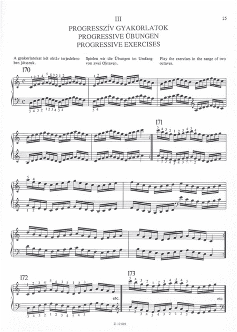 Klavierübungen op. 16 Piano Solo scores gallery preview page 4