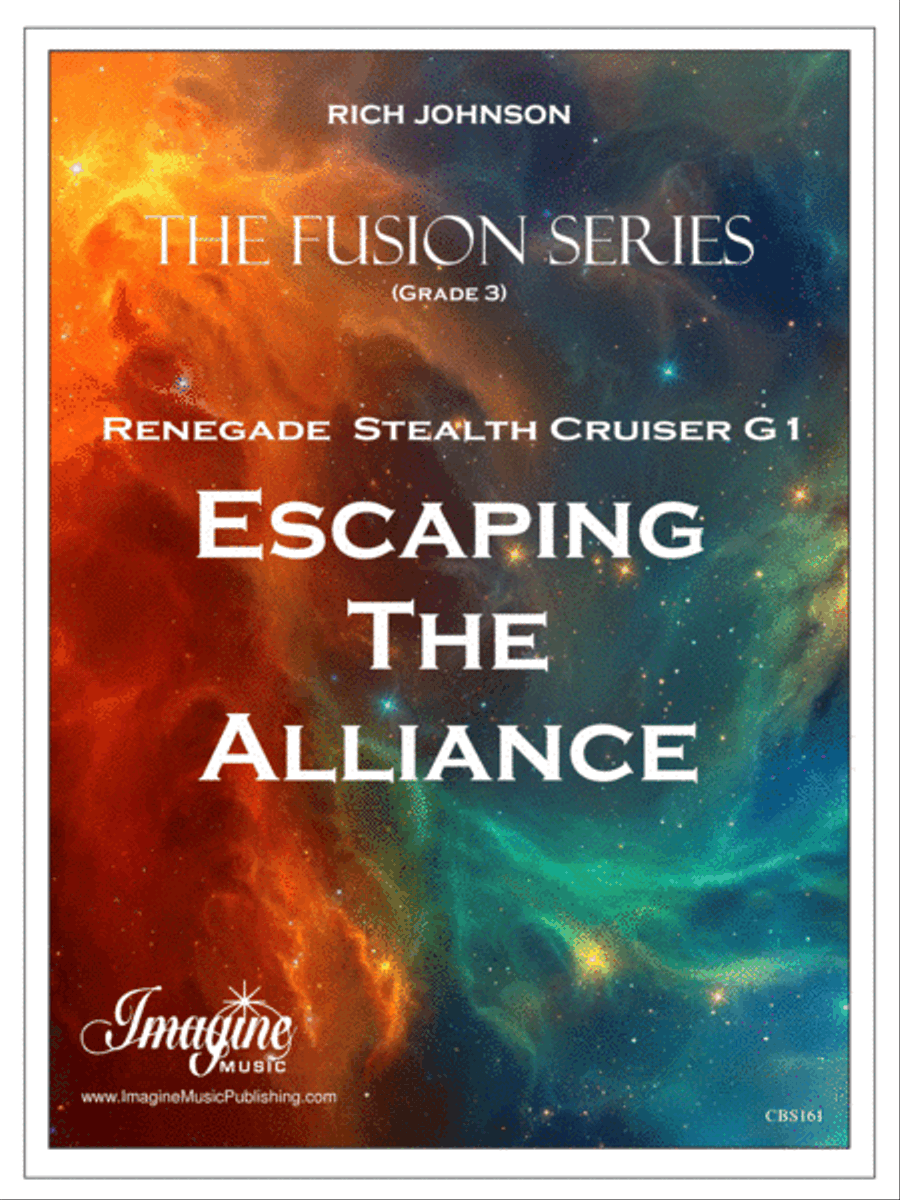 Renegade Stealth Cruiser G1: Escaping the Alliance Concert Band scores gallery preview page 1