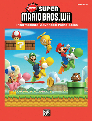 Book cover for New Super Mario Bros. Wii