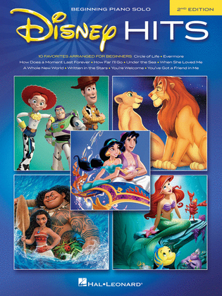 Book cover for Disney Hits - 2nd Edition