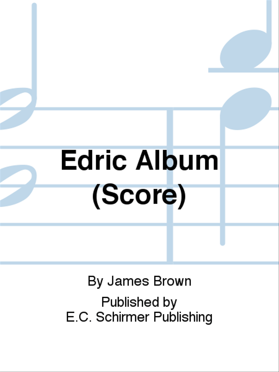 Edric Album (Score) Orchestra scores gallery preview page 1