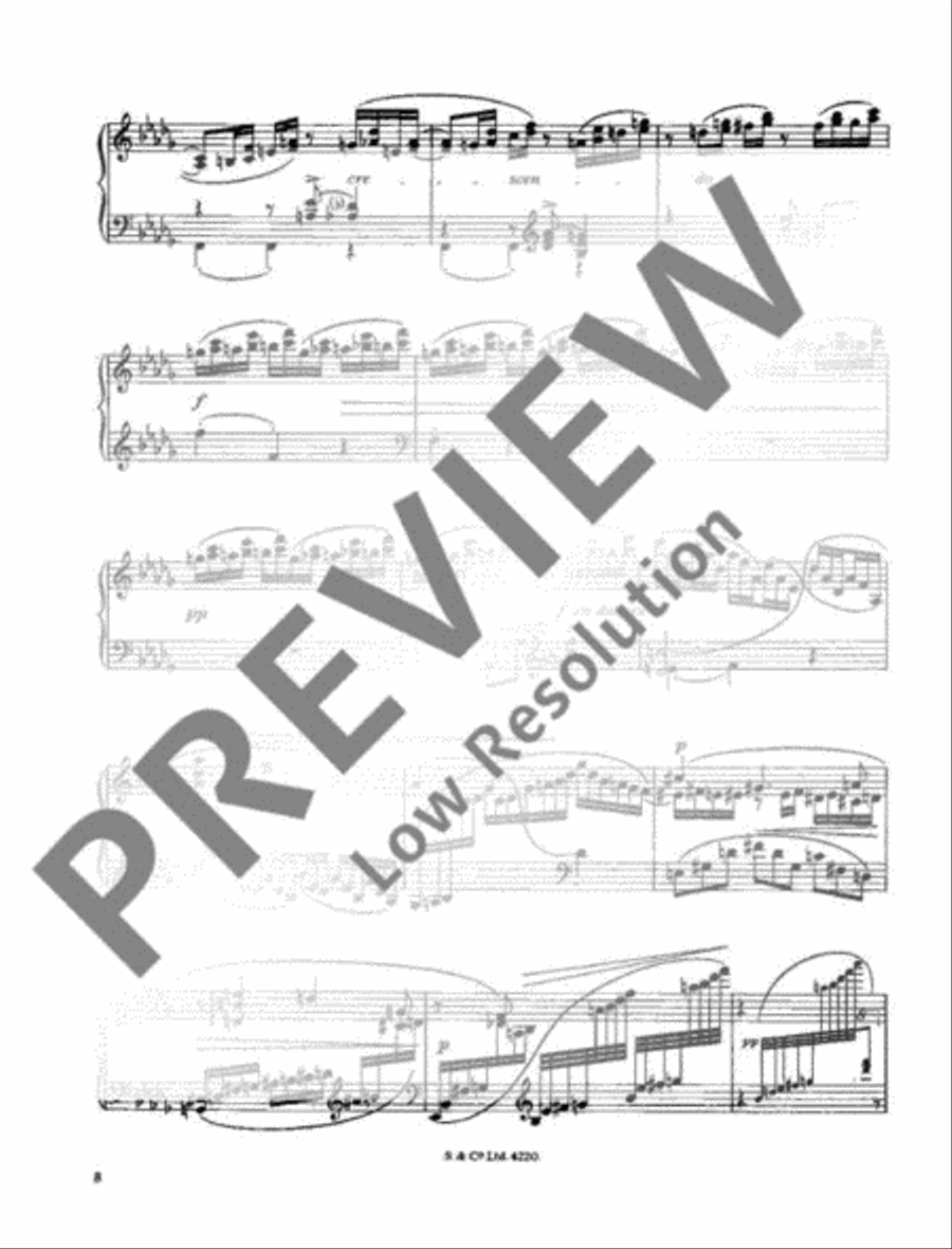 Miroirs Miroirs Piano Solo scores gallery preview page 9