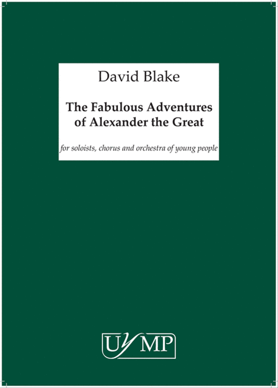 The Fabulous Adventures of Alexander the Great 4-Part scores gallery preview page 1