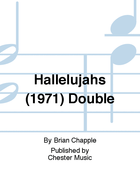 Hallelujahs (1971) Double