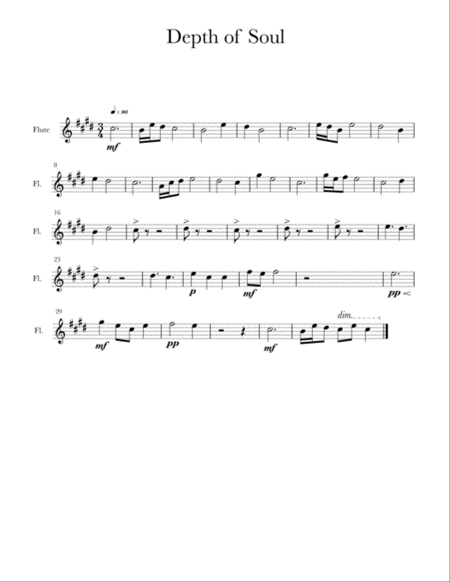Depth of Soul Small Ensemble scores gallery preview page 4