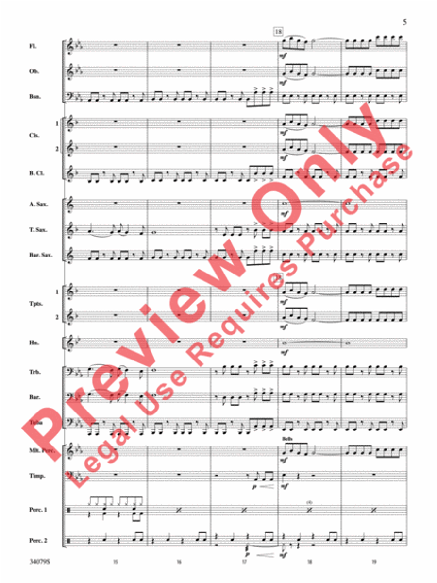 Animal Concert Band scores gallery preview page 6