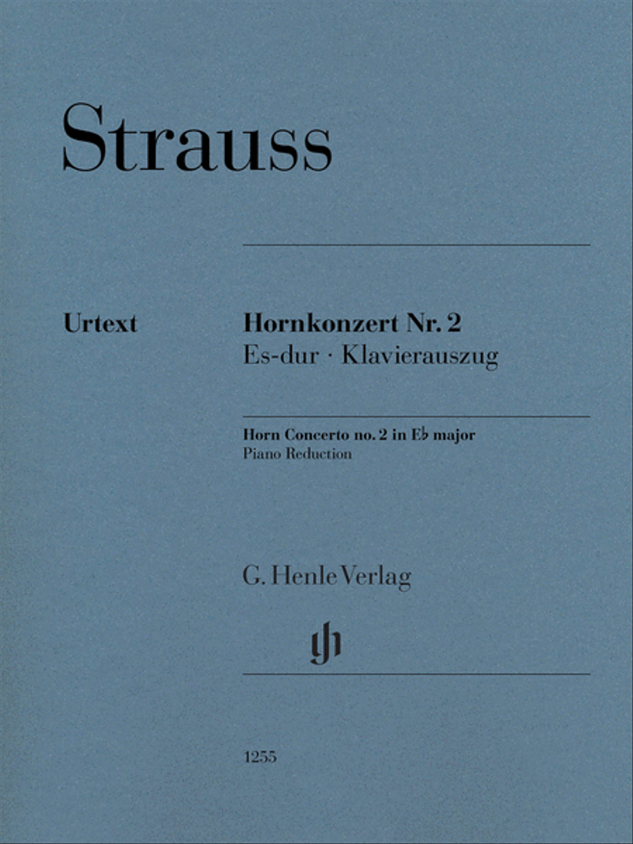 Horn Concerto No. 2 in E-Flat Major Piano Accompaniment scores gallery preview page 1
