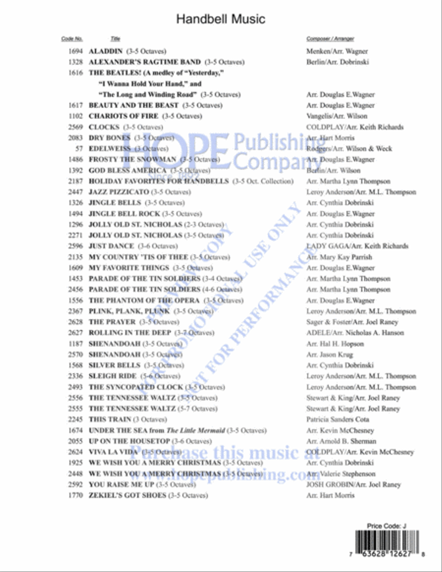 Rolling in the Deep 2-Octaves scores gallery preview page 17