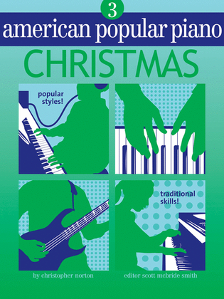 Book cover for American Popular Piano - Christmas
