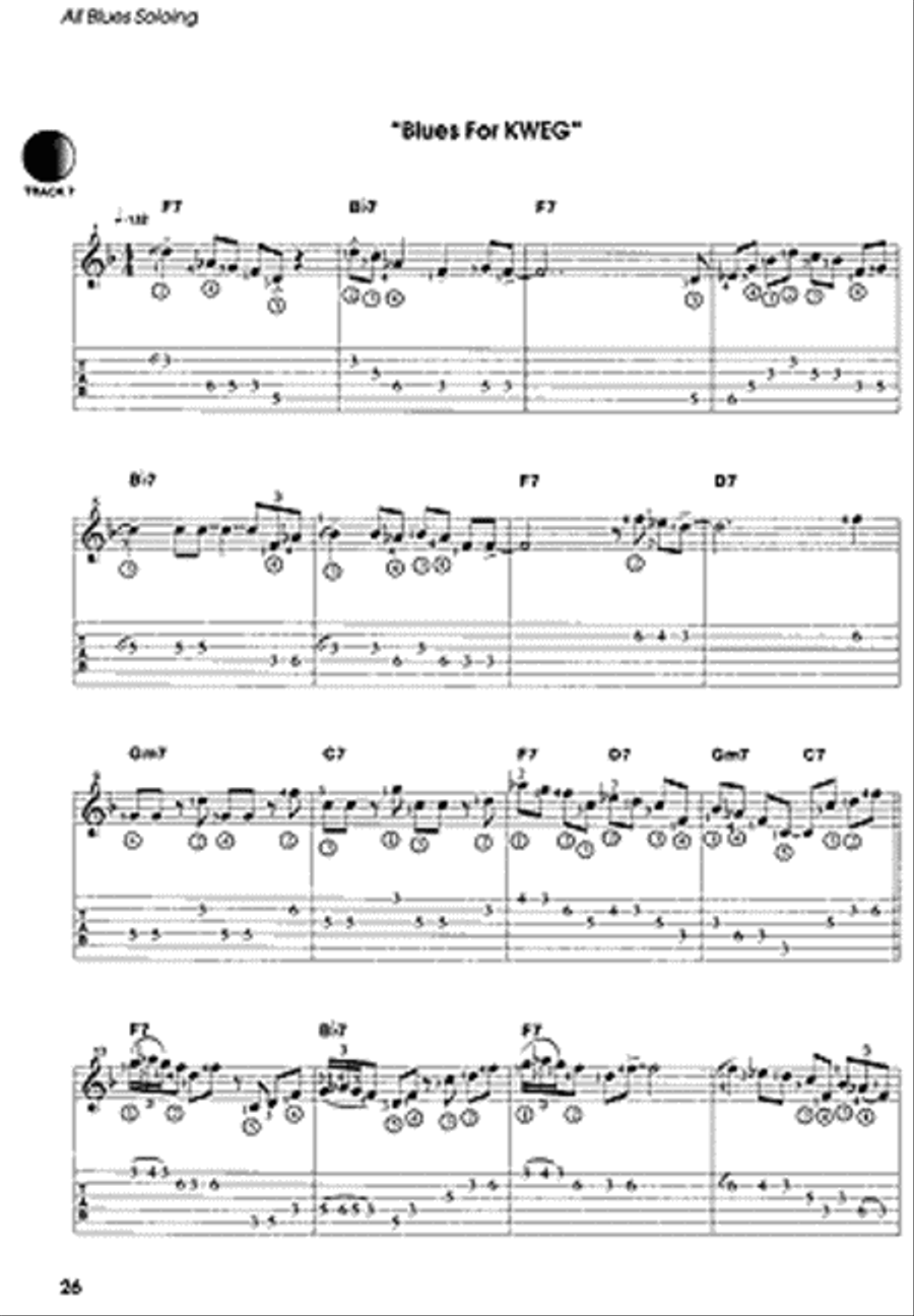 All Blues Soloing for Jazz Guitar Electric Guitar scores gallery preview page 2