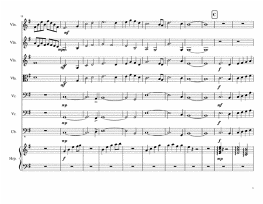 Suspended Hyperdrive Chamber Orchestra scores gallery preview page 4