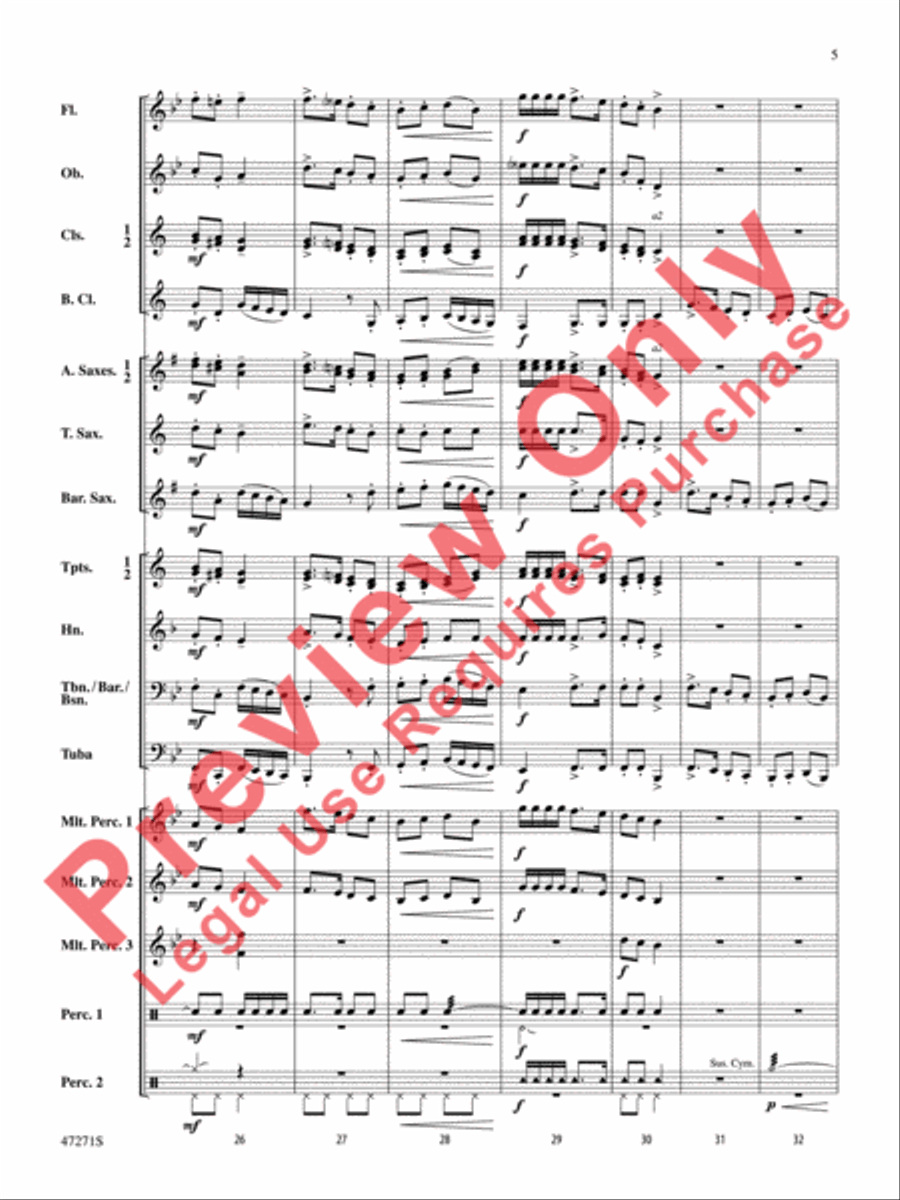 'Tis the Season 'Tis the Season Concert Band scores gallery preview page 6